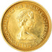 Moneda, Bahamas, Elizabeth II, 100 Dollars, 1975, EBC, Oro, KM:72