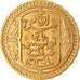 Moneta, Tunisia, Ahmad Pasha Bey, 100 Francs, 1935, Paris, AU(55-58), Złoto
