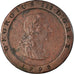 Monnaie, Île de Man, 1/2 Penny, 1798, TB+, Cuivre, KM:10