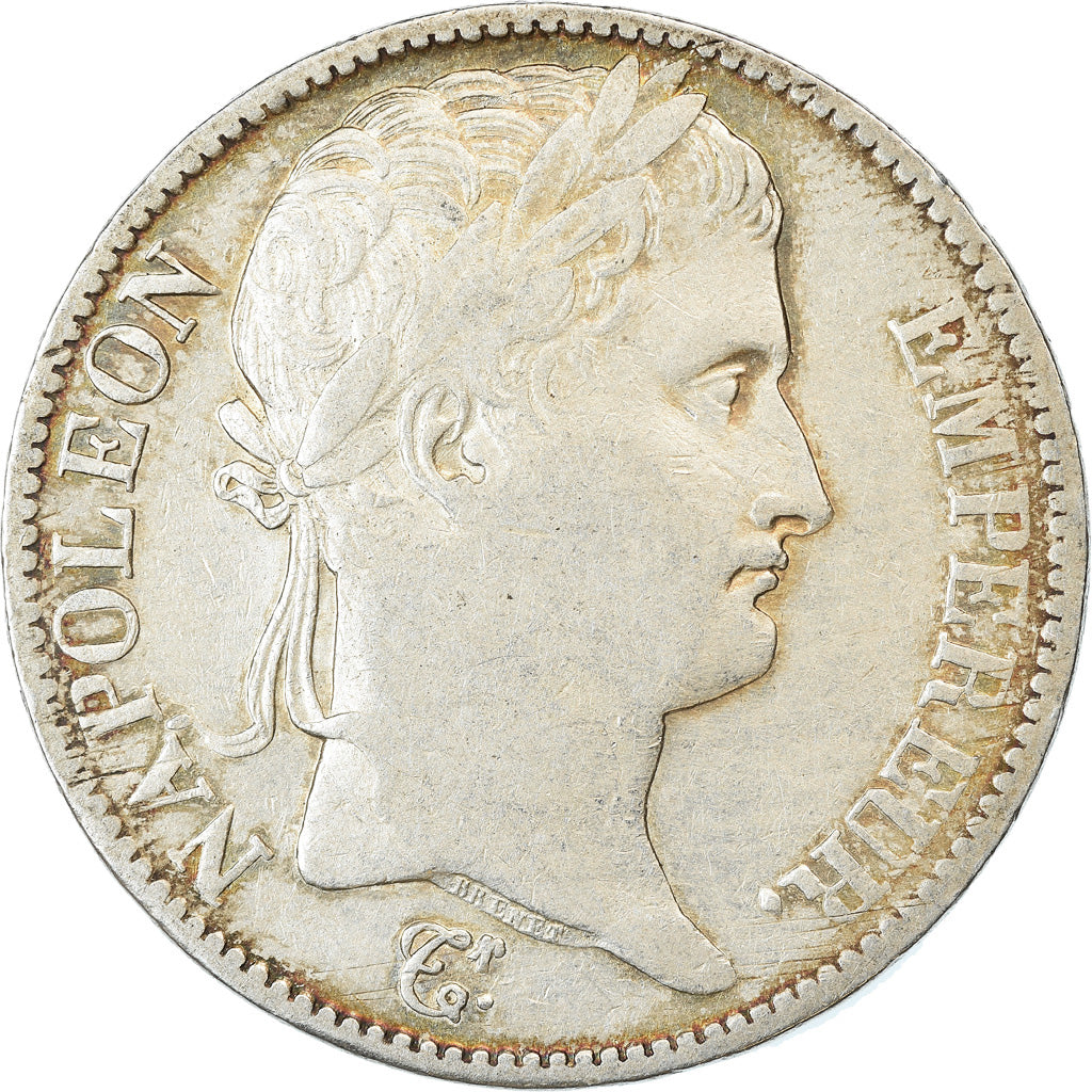 Coin, France, Napoléon I, 5 Francs, 1813, La Rochelle, EF(40-45), Silver