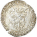 Monnaie, France, Charles VII, Gros de Roi, Montpellier, TTB+, Argent