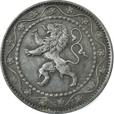 Coin, Belgium, 25 Centimes, 1918, EF(40-45), Zinc, KM:82