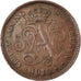 Moneda, Bélgica, Albert I, 2 Centimes, 1919, MBC+, Cobre, KM:65