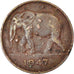 Moneta, Kongo Belgijskie, 5 Francs, 1947, VF(20-25), Mosiądz, KM:29