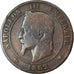 Moneta, Francia, Napoleon III, 10 Centimes, 1862, Paris, MB