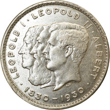 Monnaie, Belgique, Albert I, 10 Francs-10 Frank, Deux / Twee Belgas, 1930, TTB+