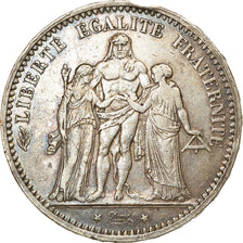 Münze, Frankreich, Hercule, 5 Francs, 1873, Paris, SS+, Silber, KM:820.1