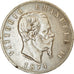Coin, Italy, Vittorio Emanuele II, 5 Lire, 1874, Milan, EF(40-45), Silver