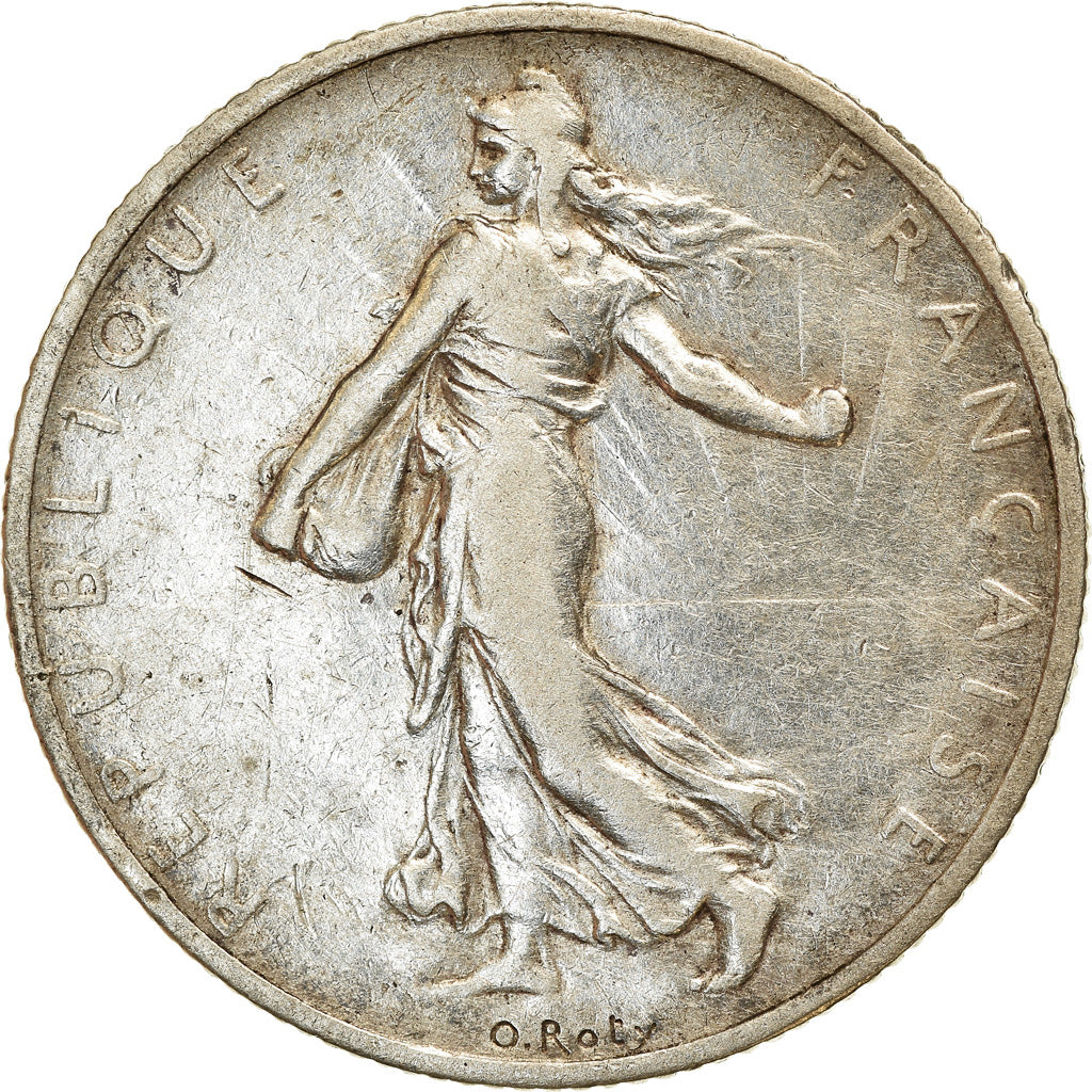Münze, Frankreich, Semeuse, 2 Francs, 1910, Paris, SS, Silber, KM:845.1
