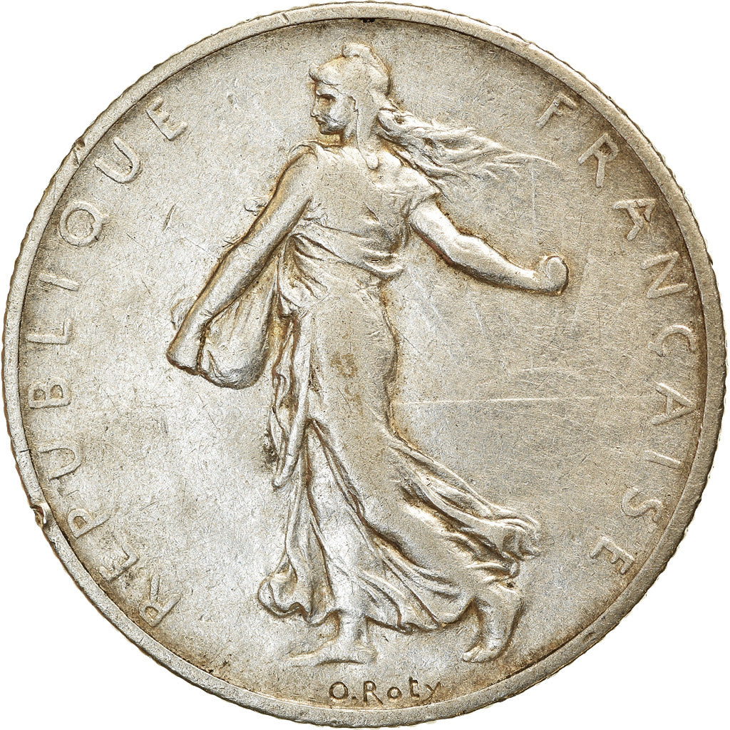 Coin, France, Semeuse, 2 Francs, 1908, Paris, EF(40-45), Silver, KM:845.1