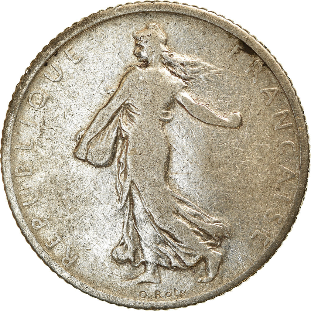Münze, Frankreich, Semeuse, Franc, 1902, Paris, S+, Silber, KM:844.1