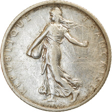 Coin, France, Semeuse, Franc, 1901, Paris, EF(40-45), Silver, KM:844.1