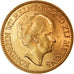 Coin, Netherlands, Wilhelmina I, 10 Gulden, 1927, MS(60-62), Gold, KM:162