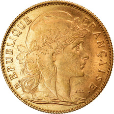 Coin, France, Marianne, 10 Francs, 1910, Paris, AU(50-53), Gold, KM:846