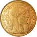 Moneda, Francia, Marianne, 10 Francs, 1911, Paris, MBC+, Oro, KM:846