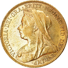 Munten, Australië, Victoria, Sovereign, 1898, Melbourne, PR, Goud, KM:13