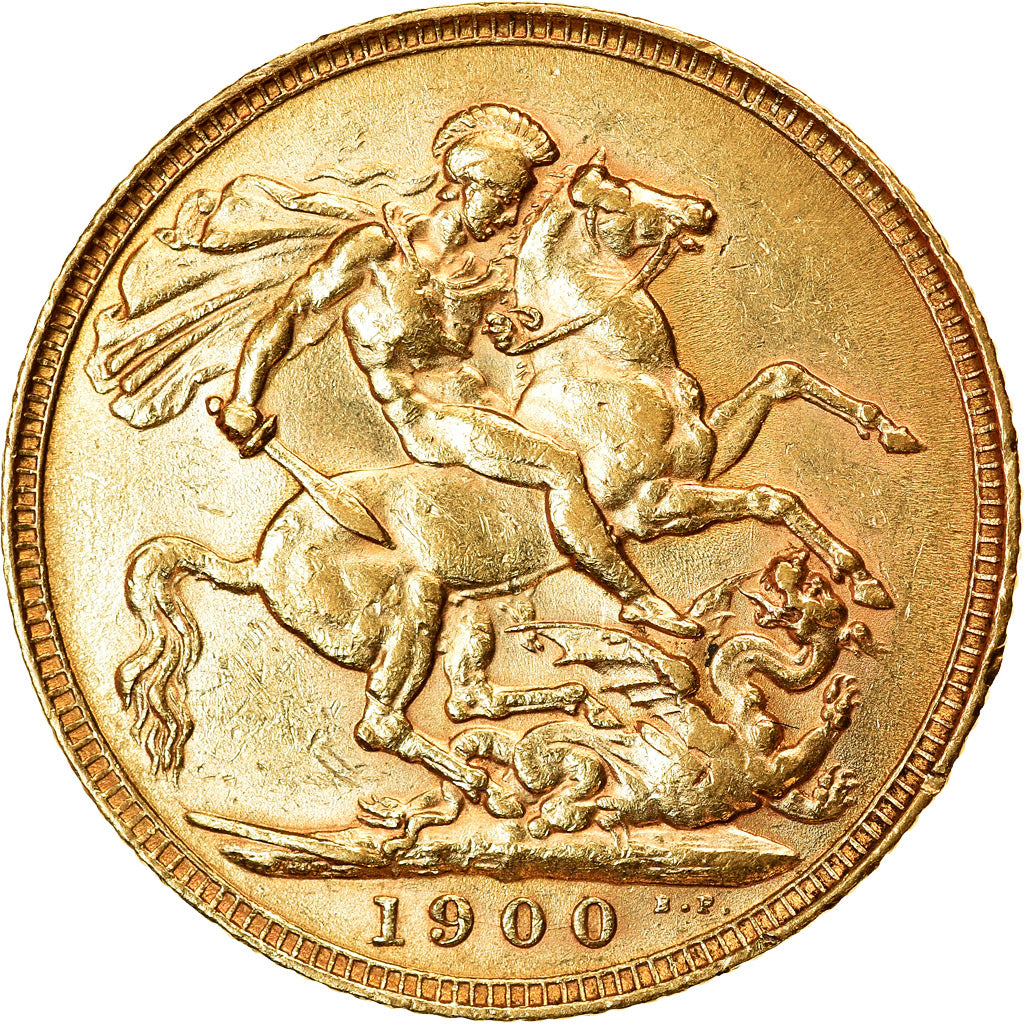 Munten, Groot Bretagne, Victoria, Sovereign, 1900, PR, Goud, KM:785
