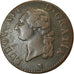 Munten, Frankrijk, Louis XVI, Sol ou sou, 1791, Limoges, FR, Koper