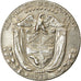 Coin, Panama, 1/4 Balboa, 1973, EF(40-45), KM 11.2a