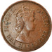 Coin, Mauritius, Elizabeth II, 5 Cents, 1964, EF(40-45), Bronze, KM:34