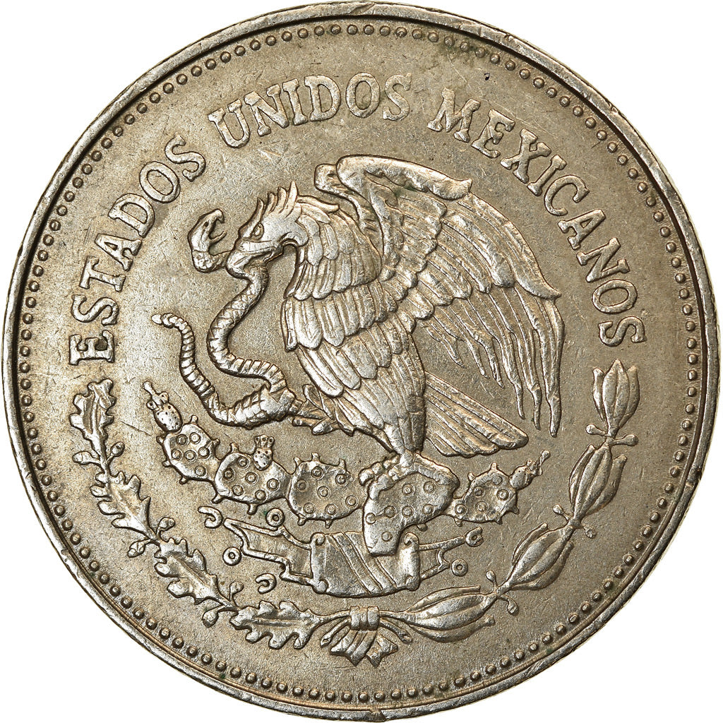 Coin, Mexico, 200 Pesos, 1986, Mexico City, EF(40-45), Copper-nickel, KM:525