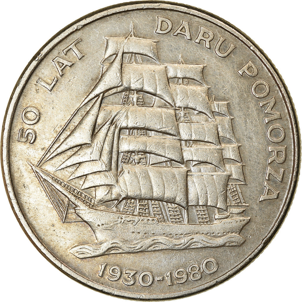 Münze, Polen, 20 Zlotych, 1980, Warsaw, SS+, Copper-nickel, KM:112