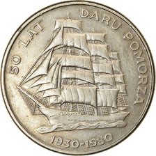 Münze, Polen, 20 Zlotych, 1980, Warsaw, SS+, Copper-nickel, KM:112
