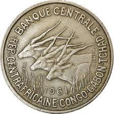 Coin, EQUATORIAL AFRICAN STATES, 50 Francs, 1961, Paris, EF(40-45)