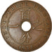 Coin, FRENCH INDO-CHINA, Cent, 1937, Paris, AU(50-53), Bronze, KM:12.1
