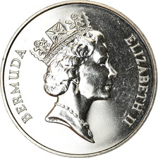 Coin, Bermuda, Elizabeth II, Dollar, 1988, MS(63), Copper-nickel, KM:55