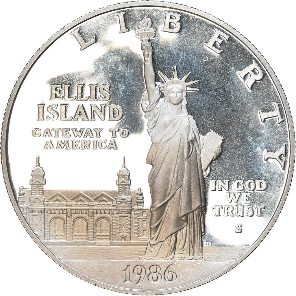 Coin, United States, Dollar, 1986, U.S. Mint, San Francisco, Proof, MS(65-70)