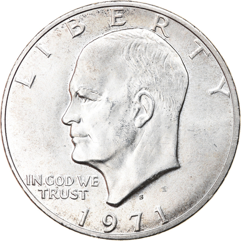 Monnaie, États-Unis, Eisenhower Dollar, 1971, San Francisco, SUP
