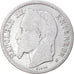 Monnaie, France, Napoleon III, Franc, 1867, Strasbourg, B+, Gad 463