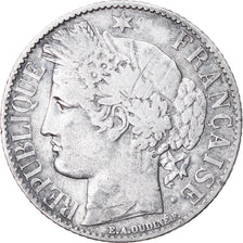 Coin, France, Cérès, Franc, 1887, Paris, VF(30-35), Silver, KM:822.1