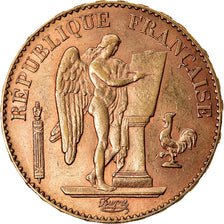Coin, France, Génie, 20 Francs, 1897, Paris, AU(55-58), Gold, KM:825