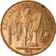 Munten, Frankrijk, Génie, 20 Francs, 1895, Paris, PR, Goud, KM:825