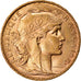 Moeda, França, Marianne, 20 Francs, 1903, Paris, AU(55-58), Dourado, KM:847