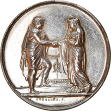 França, Medal, Noces, Mariage, Religion, Crenças e religiões, 1861, Montagny