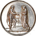 França, Medal, Noces, Mariage, Religion, Crenças e religiões, 1861, Montagny