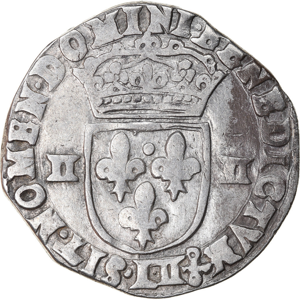 Moneta, Francja, Louis XIII, 1/4 Écu à la croix, 1/4 Ecu, 1612, Bayonne