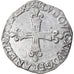 Coin, France, Louis XIII, 1/4 Écu à la croix, 1615, Rennes, EF(40-45)