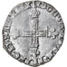 Munten, Frankrijk, Louis XIII, 1/4 Écu de Navarre, 1618, Saint Palais, ZF