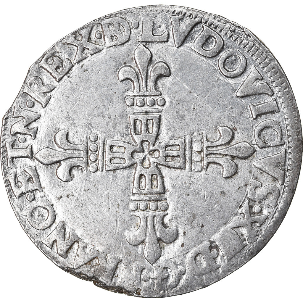 Münze, Frankreich, Louis XIII, 1/4 Écu de Béarn, 1626, Pau, SS