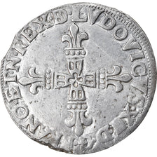 Münze, Frankreich, Louis XIII, 1/4 Écu de Béarn, 1626, Pau, SS