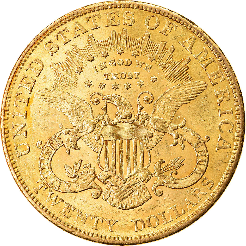 Coin, United States, Liberty Head, $20, 1904, Philadelphia, EF(40-45)