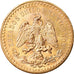 Moneta, Mexico, 50 Pesos, 1945, Mexico City, AU(55-58), Złoto, KM:481
