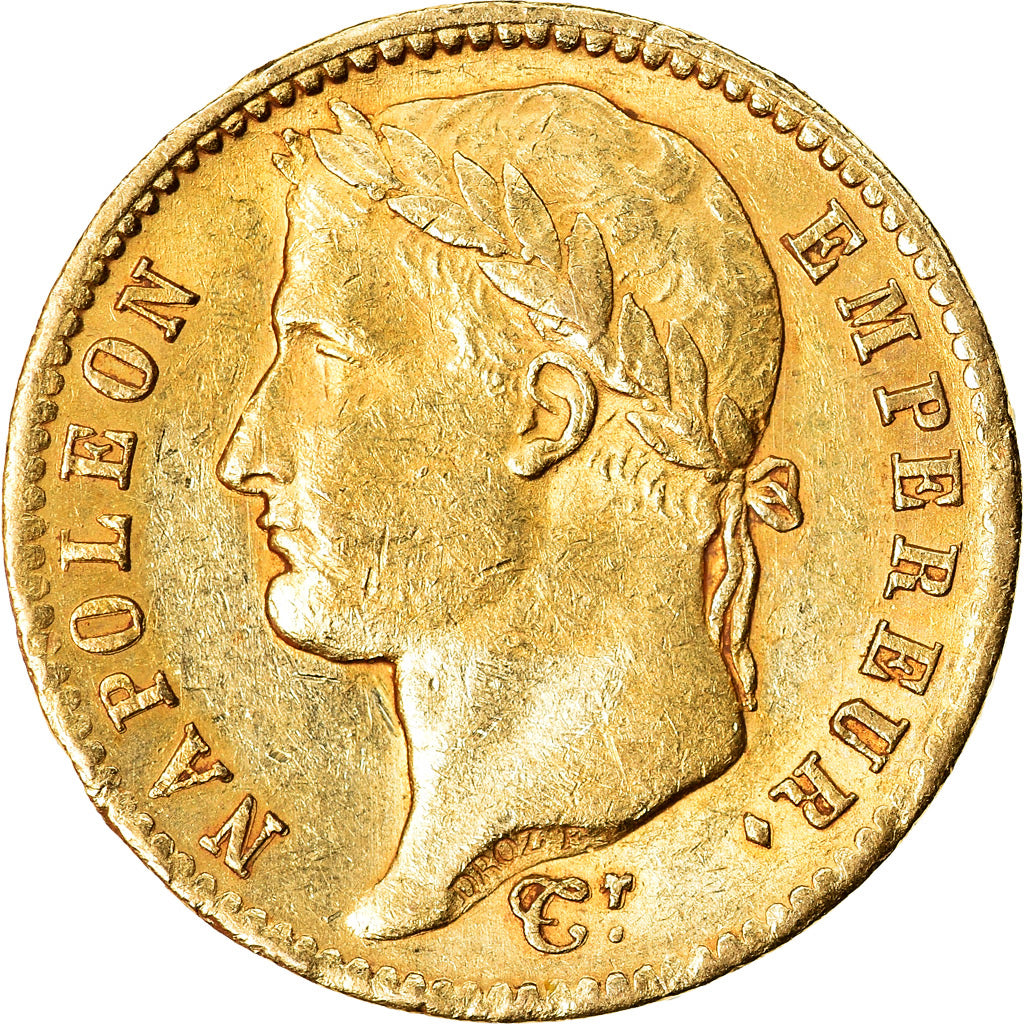 Moneta, Francja, Napoléon I, 20 Francs, 1811, Paris, EF(40-45), Złoto