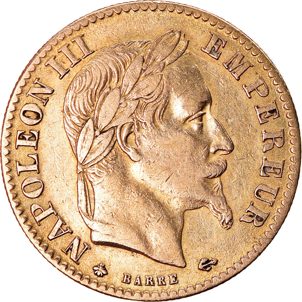Monnaie, France, Napoleon III, 10 Francs, 1867, Paris, TTB, Or