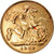 Coin, Great Britain, Edward VII, 1/2 Sovereign, 1903, EF(40-45), Gold, KM:804