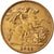 Monnaie, Grande-Bretagne, George V, 1/2 Sovereign, 1911, TTB+, Or, KM:819